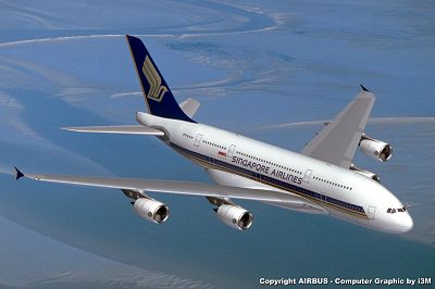A380 Singapore Airlines - CLICK to ENLARGE